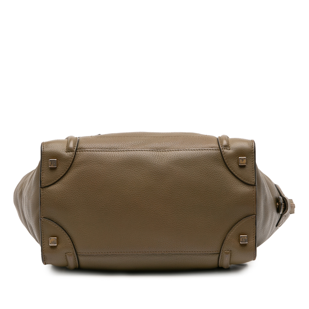 Pre-Loved Celine Mini Calfskin Luggage Tote - Picture 3 of 9
